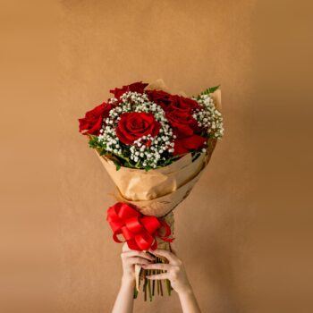 Buquê de Rosas Colombianas Importadas - 6 Rosas