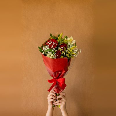 Buquê de Rosas Nacionais - 3 Rosas
